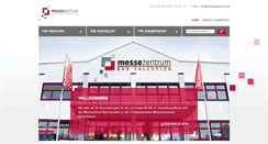 Desktop Screenshot of messezentrum.de